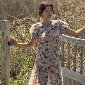 Doen Floret Dress Multicolor Floral Maxi Dress XS